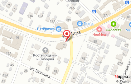Салон штор Декор на Московской улице на карте