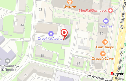 Магазин автозапчастей для иномарок Автореальность Пермь на карте