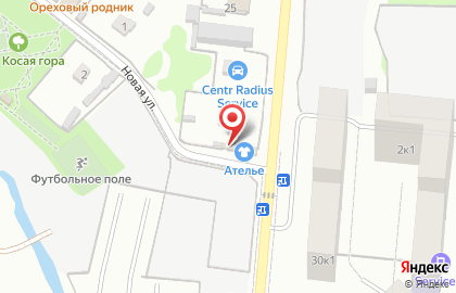Ателье Пуговка на Центральной улице на карте