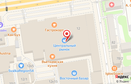 Уральский банк реконструкции и развития в Новосибирске на карте