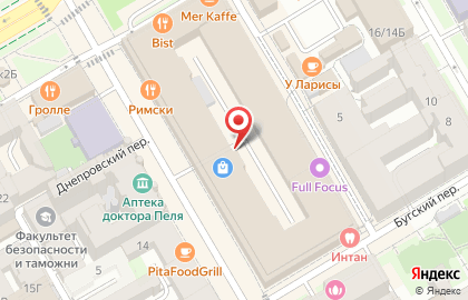 Прото в Василеостровском районе на карте