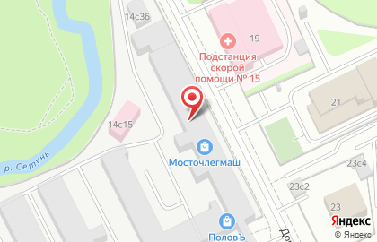 Салон напольных покрытий Половъ на Дорогобужской улице на карте
