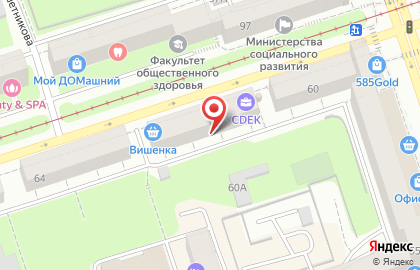 Сеть магазинов Sex Shop на Петропавловской улице на карте