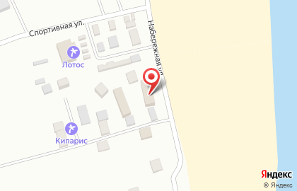 База отдыха Кипарис на карте