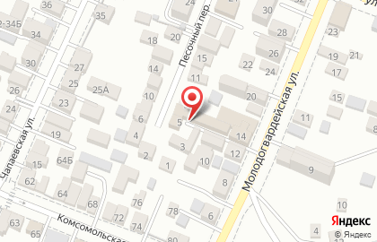 Главное бюро медико-социальной экспертизы по Самарской области, ФГУ в Песочном переулке на карте