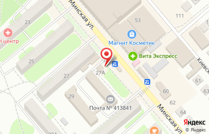 Сеть закусочных Street Кухня на Минской улице на карте