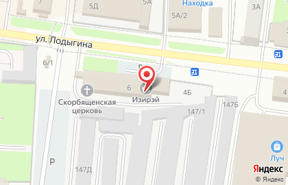 Магазин автотоваров в Свердловском районе на карте