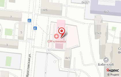 Доктор 03, ООО, платная скорая медицинская помощь на Ярославской улице на карте