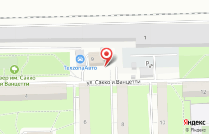 Автосервис TеxZonaАвто на карте