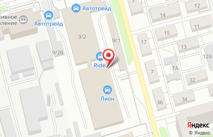 Автотехцентр Автодвор на улице Лермонтова на карте