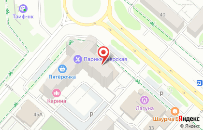 Магазин Ninel на Корабельной улице в Нижнекамске на карте