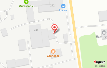 Салон мебели СКС на улице Дзержинского на карте