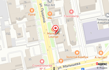 Кафе-пекарня Хачапури для Пушкина на карте