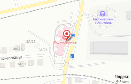 Наримановская районная больница на Советской улице на карте