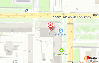 Компания Faberlic на проспекте Максима Горького на карте