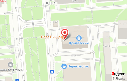 Ресторан Теремок в Москве на карте