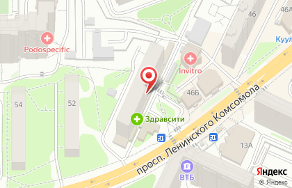 Банкомат СберБанк на проспекте Ленинского Комсомола, 48 в Видном на карте