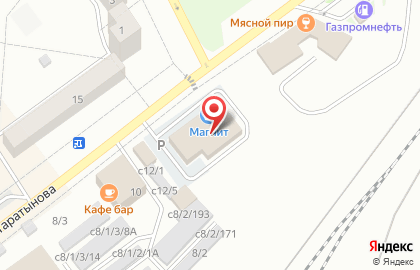 АЗС в Барнауле на карте
