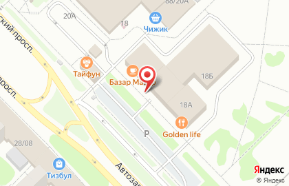 Центр спецодежды на Автозаводском проспекте на карте