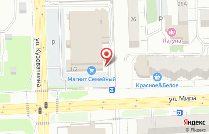 Автомат по розливу воды Родник в Ханты-Мансийске на карте