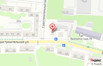 Солярий на Судостроительной, 75 на карте
