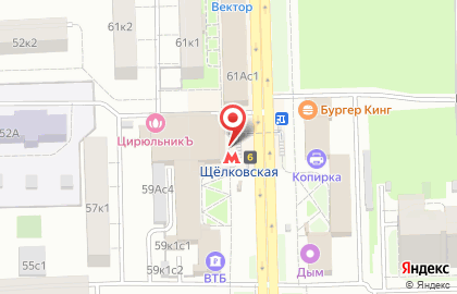 Магазин Мясницкий ряд на 9-й Парковой улице на карте