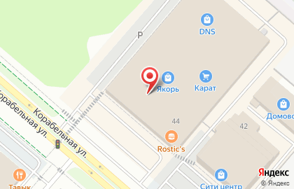 Компания Заводские окна на Корабельной улице на карте