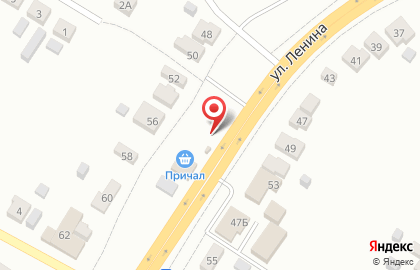 Продуктовый магазин Причал в Октябрьском районе на карте