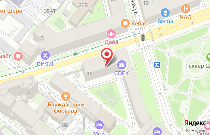 Союзпечать, Петроградский район на Ординарной улице на карте