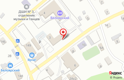 Продуктовый магазин Авангард на улице Советов на карте