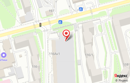 Гаражный кооператив Янтарь в Заельцовском районе на карте