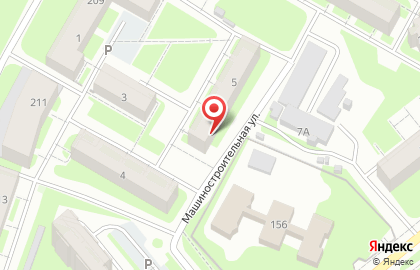 Парикмахерская Стиль на Машиностроительной улице на карте