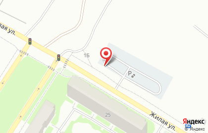 Автостоянка в Ханты-Мансийске на карте