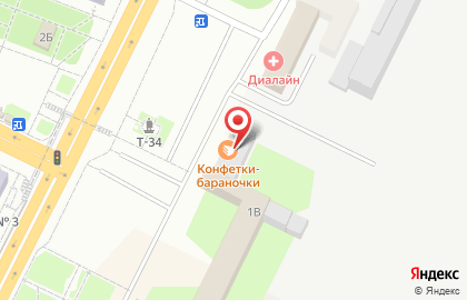 Бизнес-центр Столия в Тракторозаводском районе на карте