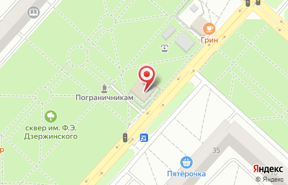 Ресторан Сочи на проспекте Дзержинского на карте
