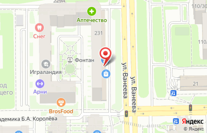 Компьютерный сервис, ИП Козлов С.А. на улице Ванеева на карте