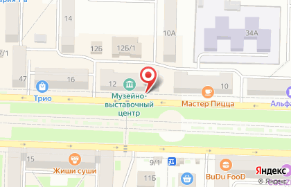 Музейно-выставочный центр на Юбилейной улице на карте