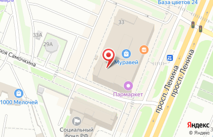 Салон Оптика добрых цен на проспекте Ленина на карте