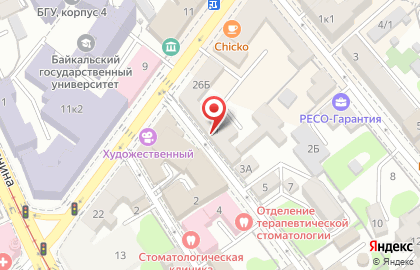 Ресторан Figaro в Правобережном округе на карте