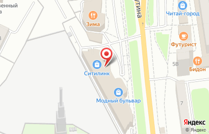 Yves Rocher на улице Костюкова на карте