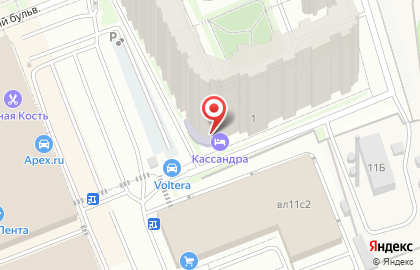 Детский клуб Развивашки на карте