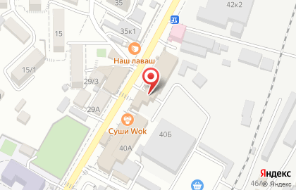Служба доставки My Sushi в Адлерском районе на карте