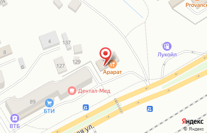 Ресторанно-гостиничный комплекс Арарат на карте