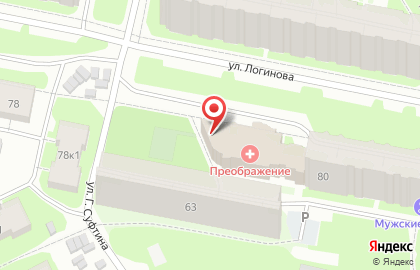 Магазин стройматериалов и спецодежды Квадратный метр в Архангельске на карте