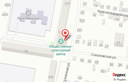 Общественно-культурный центр ОКЦ на Кузнечной улице на карте