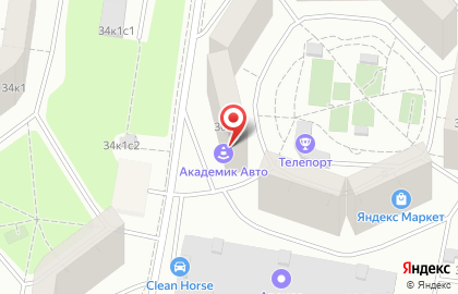 Автошкола Академик на карте