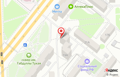 Салон-парикмахерская Прическа на улице Воровского на карте