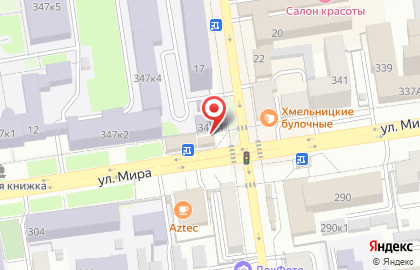 Элита на улице Мира на карте