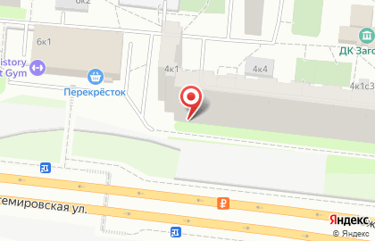 Парикмахерская Ришон на Кантемировской улице на карте