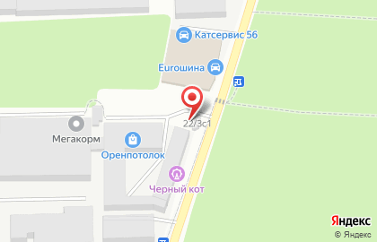 Шиномонтажная мастерская ЭконоМ в Ленинском районе на карте